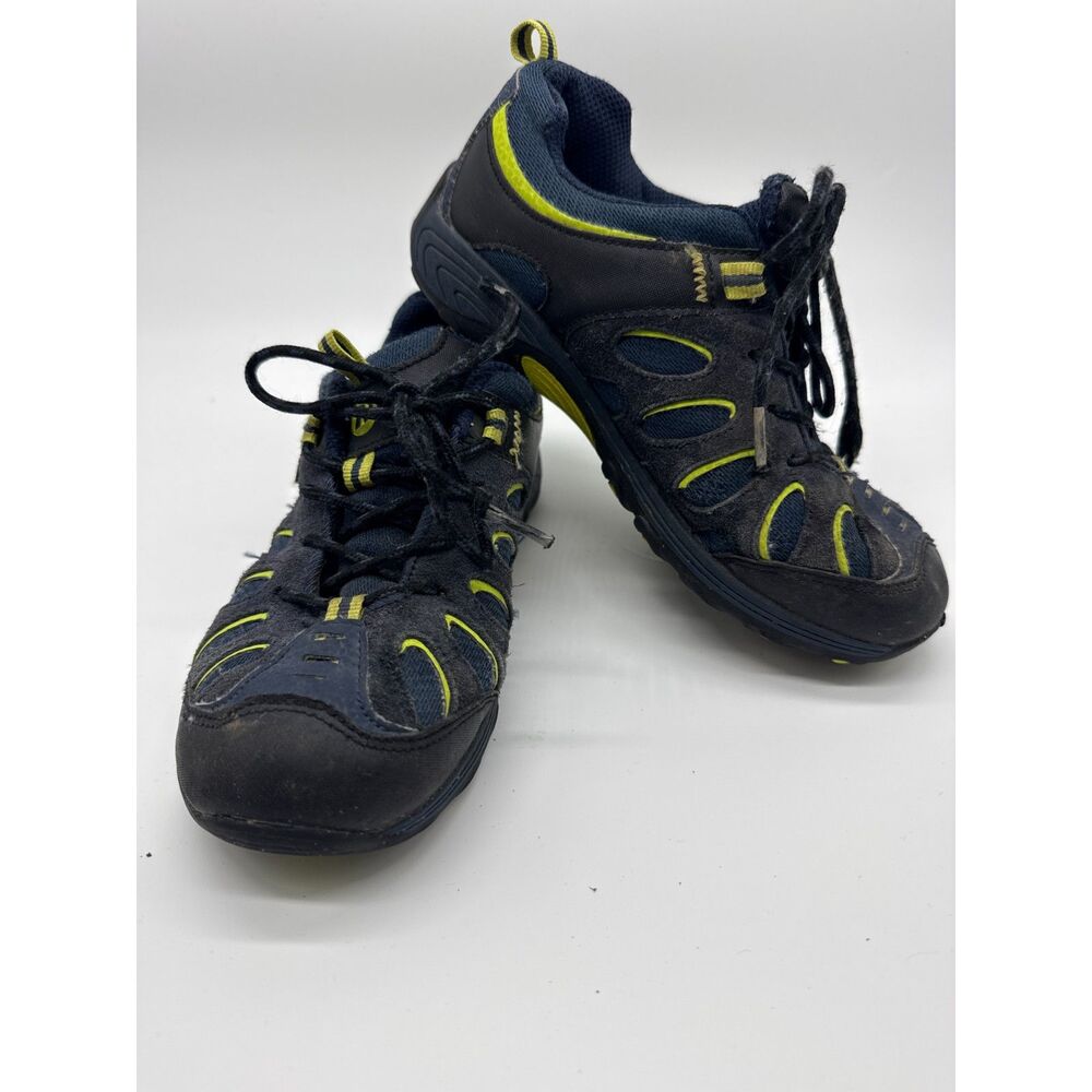 Merrell Chameleon Low Lace Blue Green Hiking Outdoor Shoes Youth 2